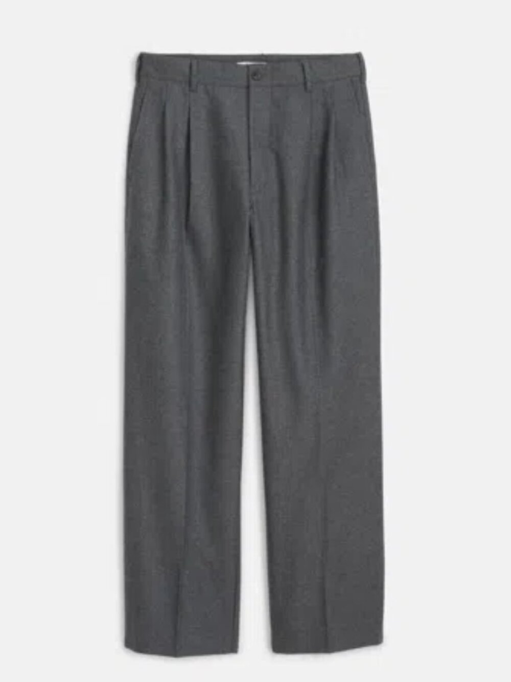 NWT Alex Mill Men's Henry Pleated Trouser In Wool Flannel Sz 33 X 31